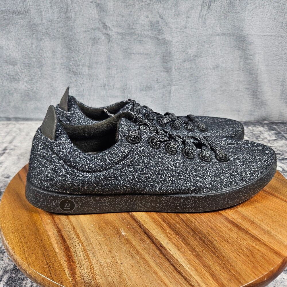 Allbirds Wool Pipers Sneaker Shoes Comfort Black Men's Size 9.5 Women's Size 11